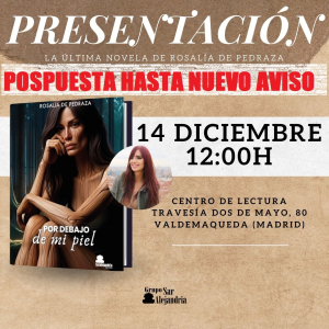 Presentación de la última novela de María de Pedraza en el Centro de lectura Carmen Crespo